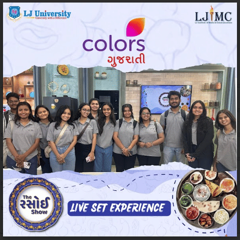 L J Institute of Media and Communications Ahmedabad Visits photo 15